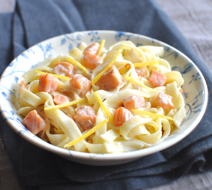 Tagliatelle Saumon Citron